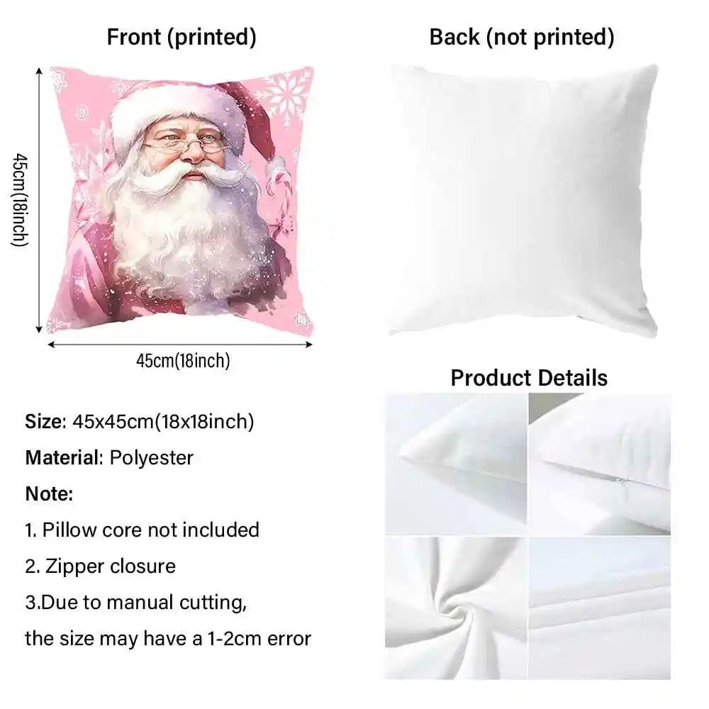 Spooky Halloween Witch Cat Pillowcases: Cozy Decor for Your Haunted Home Sofa cushion cover holiday party decoration gift