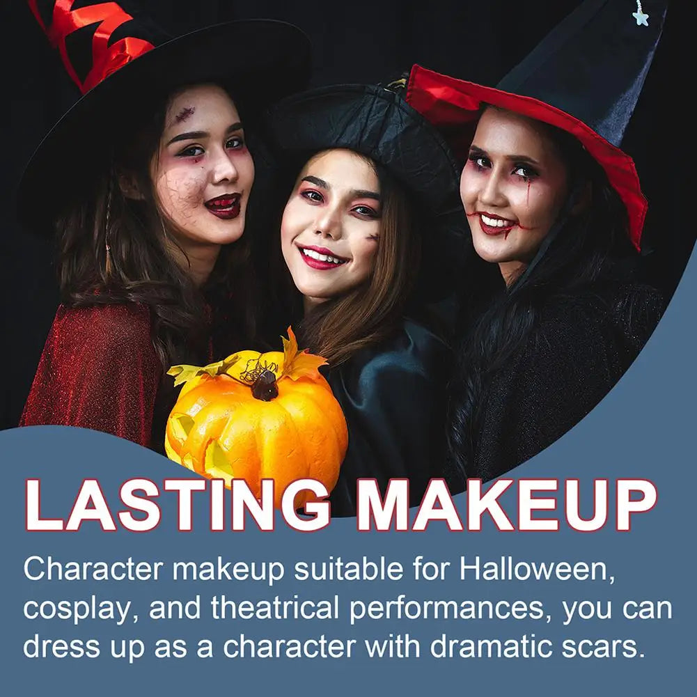 Makeup Scarring Liquid, Scarring Liquid Special Effect Make Up, Liquid Scar Makeup Cosmetic Special Effects Liquid For Halloween