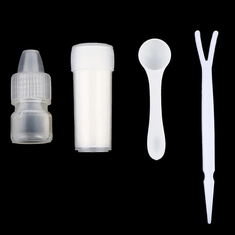 Non-toxic Falseteeth Solid Glue Set Halloween Denture Glue Vampire Dentures Scary Cosplay Fake Teeth Glue Tooth Gaps Repair Kit