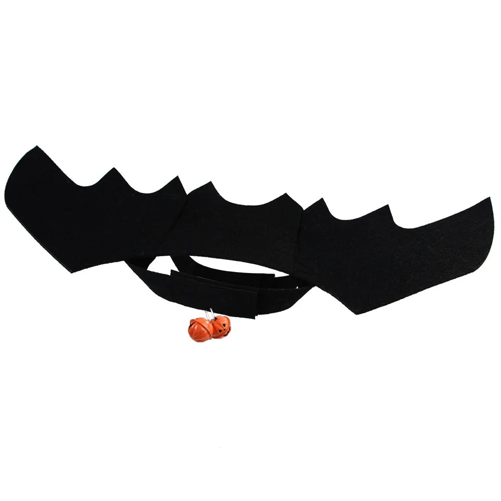 Pet Cat Bat Wings Cat Halloween Costume Puppy Collar Leads Cosplay Props Halloween Party Dress Up Accessories Pet Supplies
