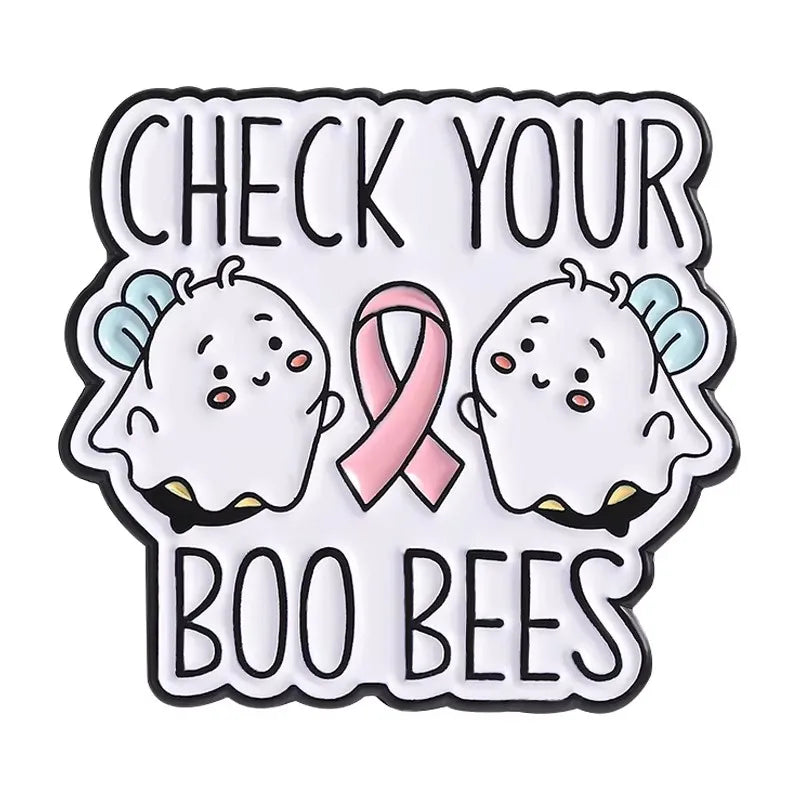 Halloween Skull Ghost Enamel Pins Stay Weird Letters Brooch Cartoon Cloak Black Cat Bone Coffin Sickle Lapel Badges Jewelry Gift