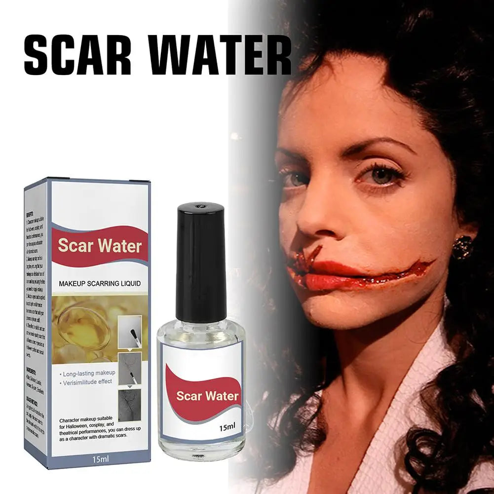 Makeup Scarring Liquid, Scarring Liquid Special Effect Make Up, Liquid Scar Makeup Cosmetic Special Effects Liquid For Halloween