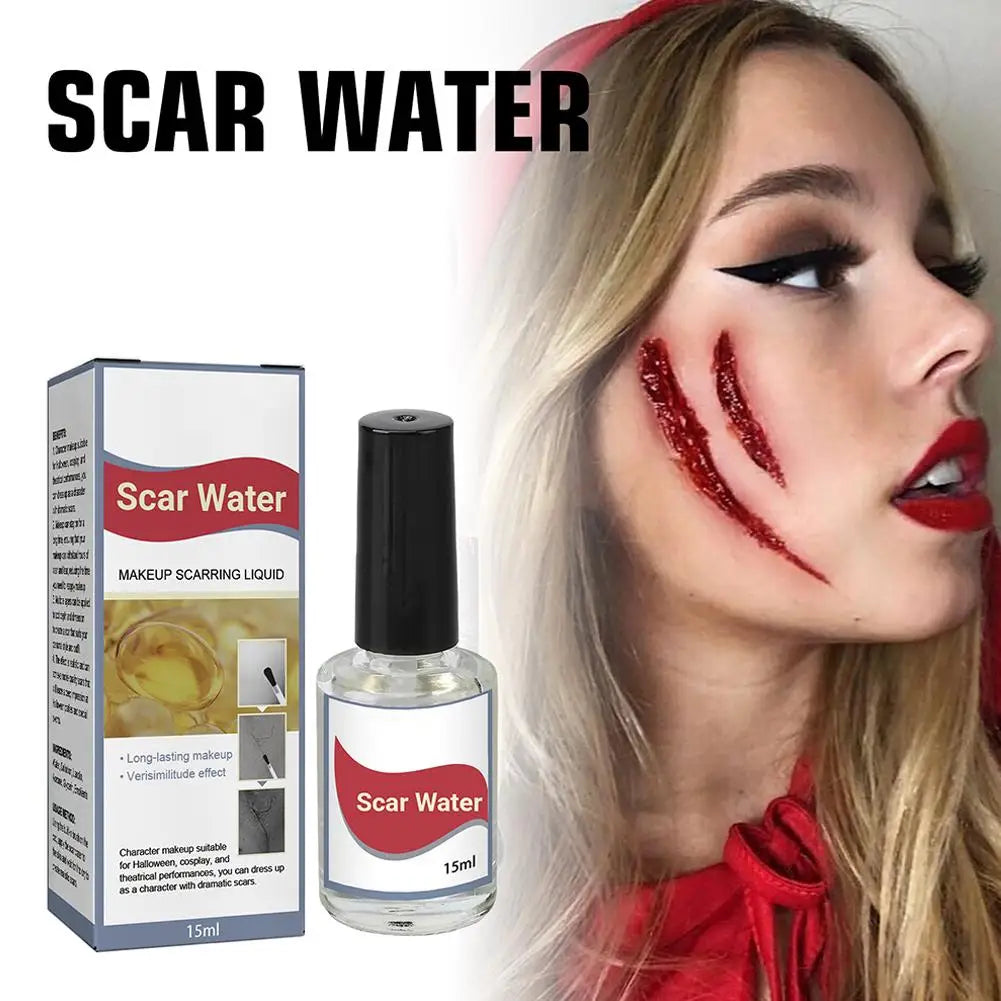 Makeup Scarring Liquid, Scarring Liquid Special Effect Make Up, Liquid Scar Makeup Cosmetic Special Effects Liquid For Halloween
