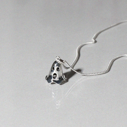 European and American popular Instagram style exquisite little ghost pendant necklace Halloween cartoon personality ghost