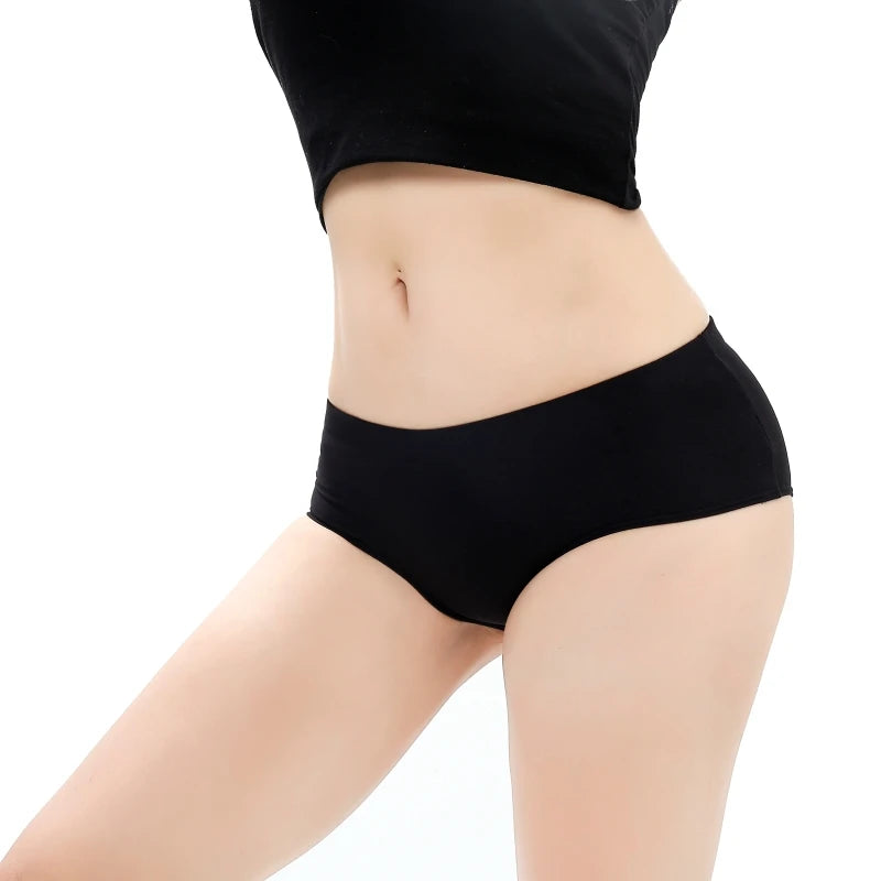 Sexy Fluorescent Lady Panties Fun Halloween Skeleton Gold Plated Women's Boxer Shorts Half Wrap Buttocks Female Boxer Briefs