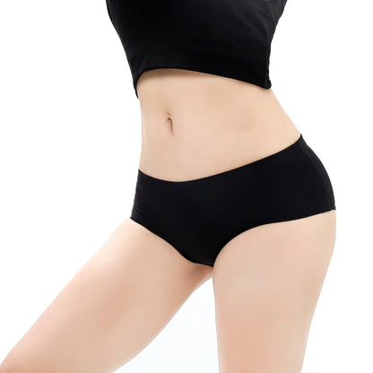 Sexy Fluorescent Lady Panties Fun Halloween Skeleton Gold Plated Women's Boxer Shorts Half Wrap Buttocks Female Boxer Briefs