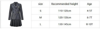 KLFLGD Black Lace Halloween Dress Up Girl's Birthday Party Performance Dress New Girl Role Playing Dress 4-12 Years Old