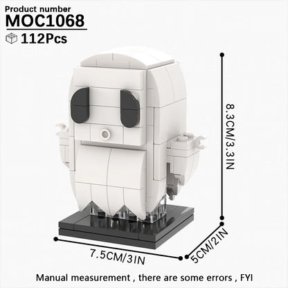 Halloween Festival Series Architecture Pumpkin Carriage Model Set Horror DIY Tombstone Grave MOC Building Block For Kid Toy Gift